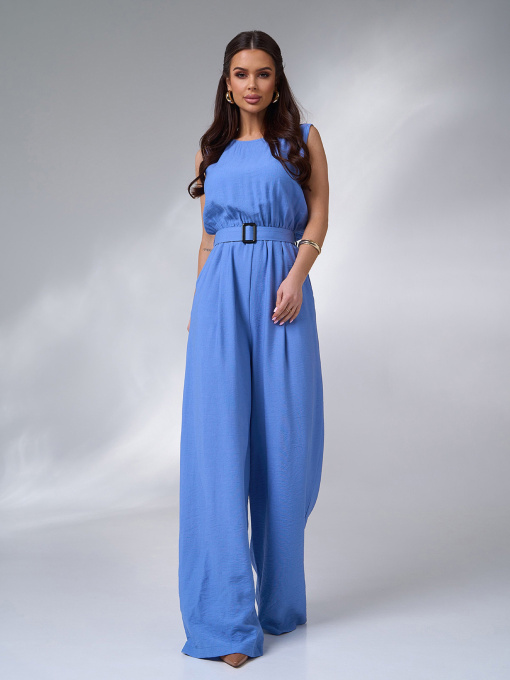 Комбінезон ISSA Plus модель 14626A_голубой Комбінезон ISSA Plus модель 14626A_голубой Фото