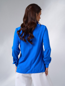 Сорочка повсякденна ISSA Plus модель 14996_синий Фото