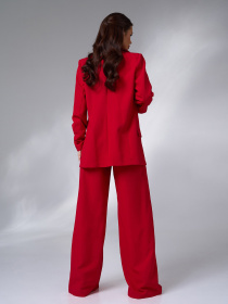 Діловий костюм ISSA Plus модель 15051_красный Фото