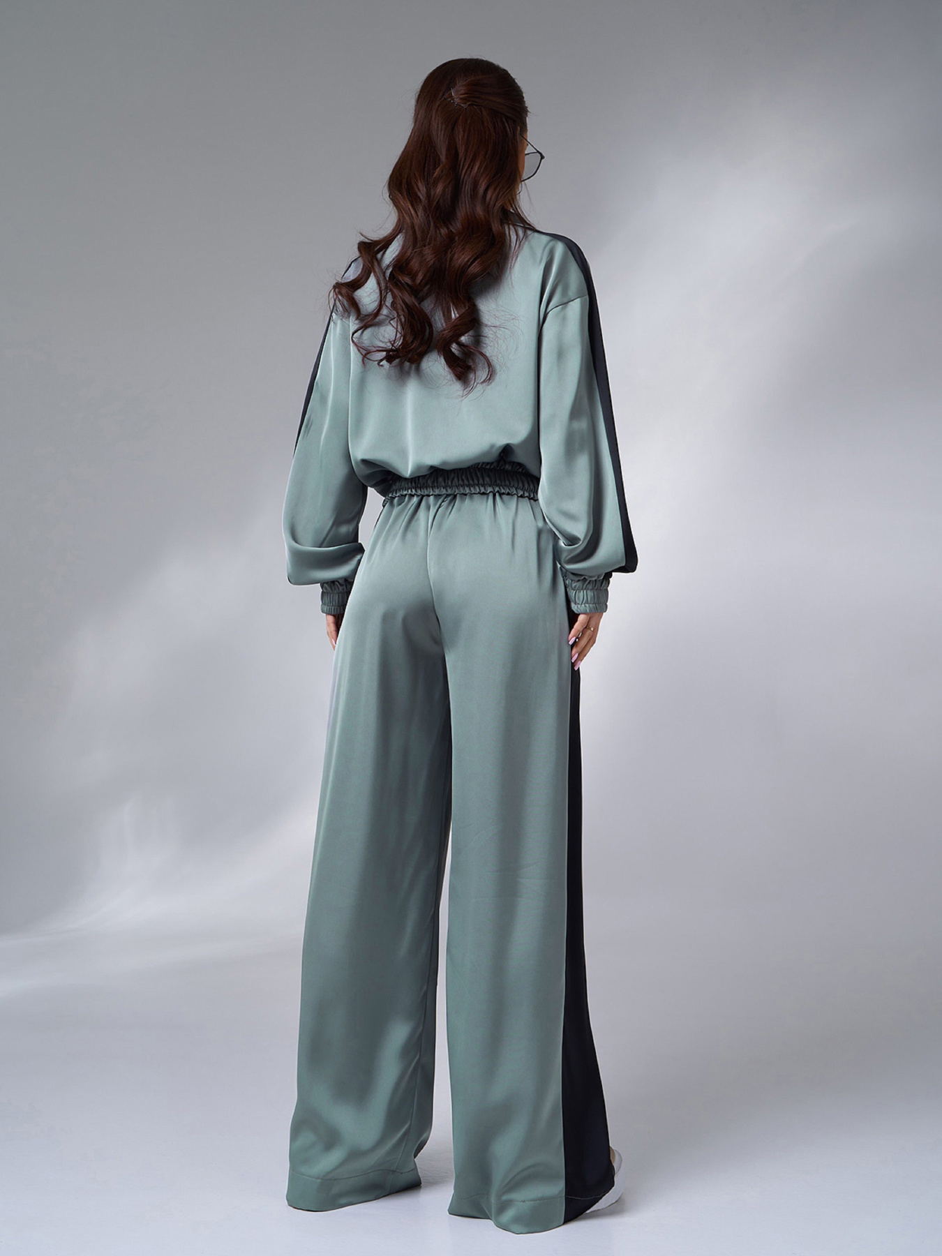 Костюм ISSA Plus модель 15054_оливковый Фото