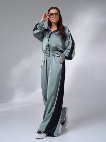 Костюм ISSA Plus модель 15054_оливковый Фото