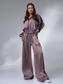 Костюм ISSA Plus модель 15054_темно_бежевый Фото