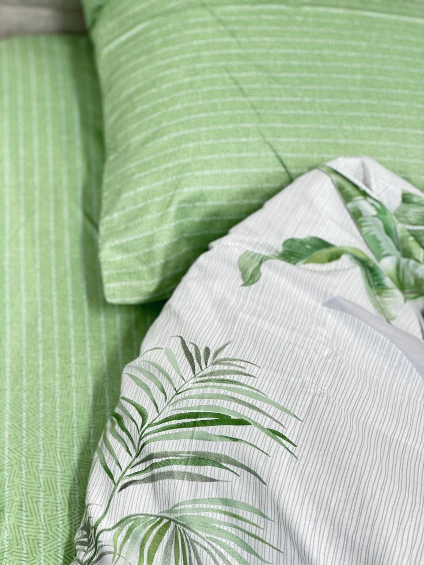 Комплект постельного белья Тропічна папороть Ecotton модель 23348-21006 Фото