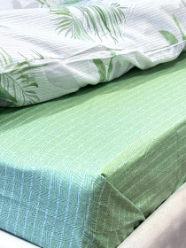 Комплект постельного белья Тропічна папороть Ecotton модель 23348-21006 Фото