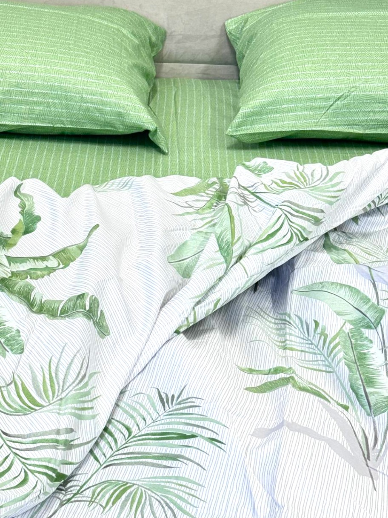Комплект постельного белья Тропічна папороть Ecotton модель 23348-21006 Фото