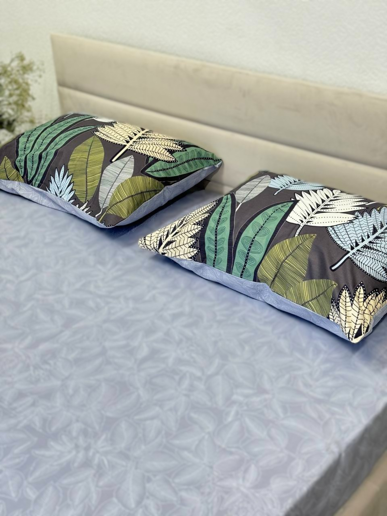 Комплект постільної білизни з Папороттю двосторонній Ecotton модель 23668-21201 Фото