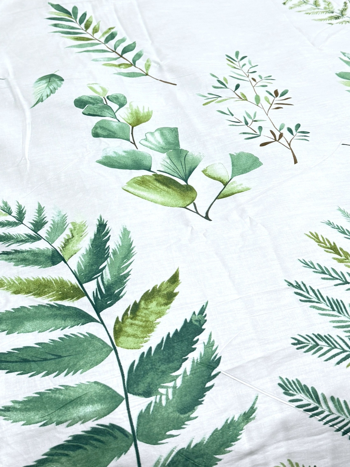 Комплект постельного белья с Папоротником Ecotton модель 23671 Фото