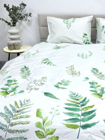Комплект постельного белья с Папоротником Ecotton модель 23671 Фото