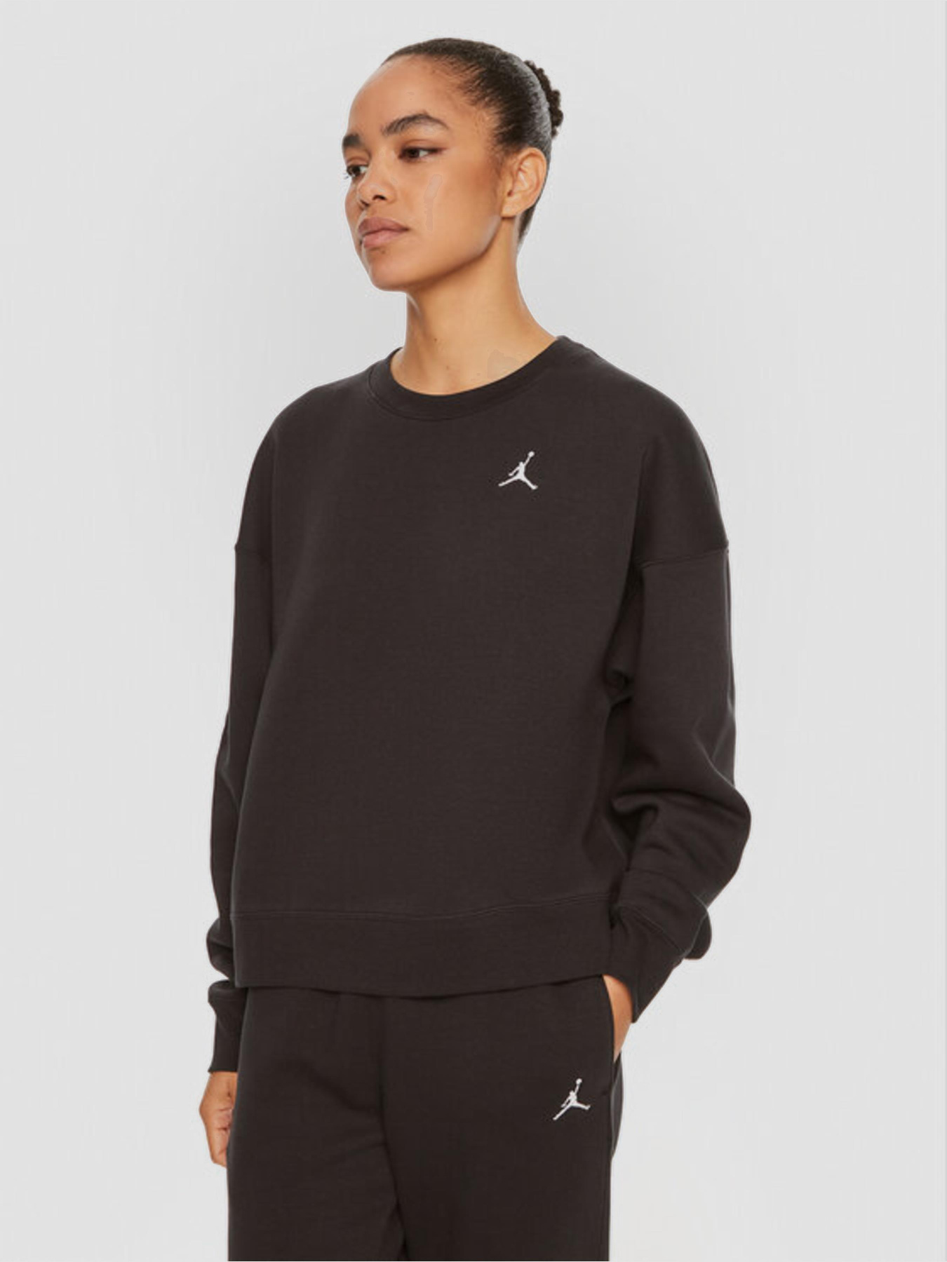 Свитшот Jordan Brooklyn Fleece Crewneck модель FN4491-010 Свитшот Jordan Brooklyn Fleece Crewneck модель FN4491-010 Фото