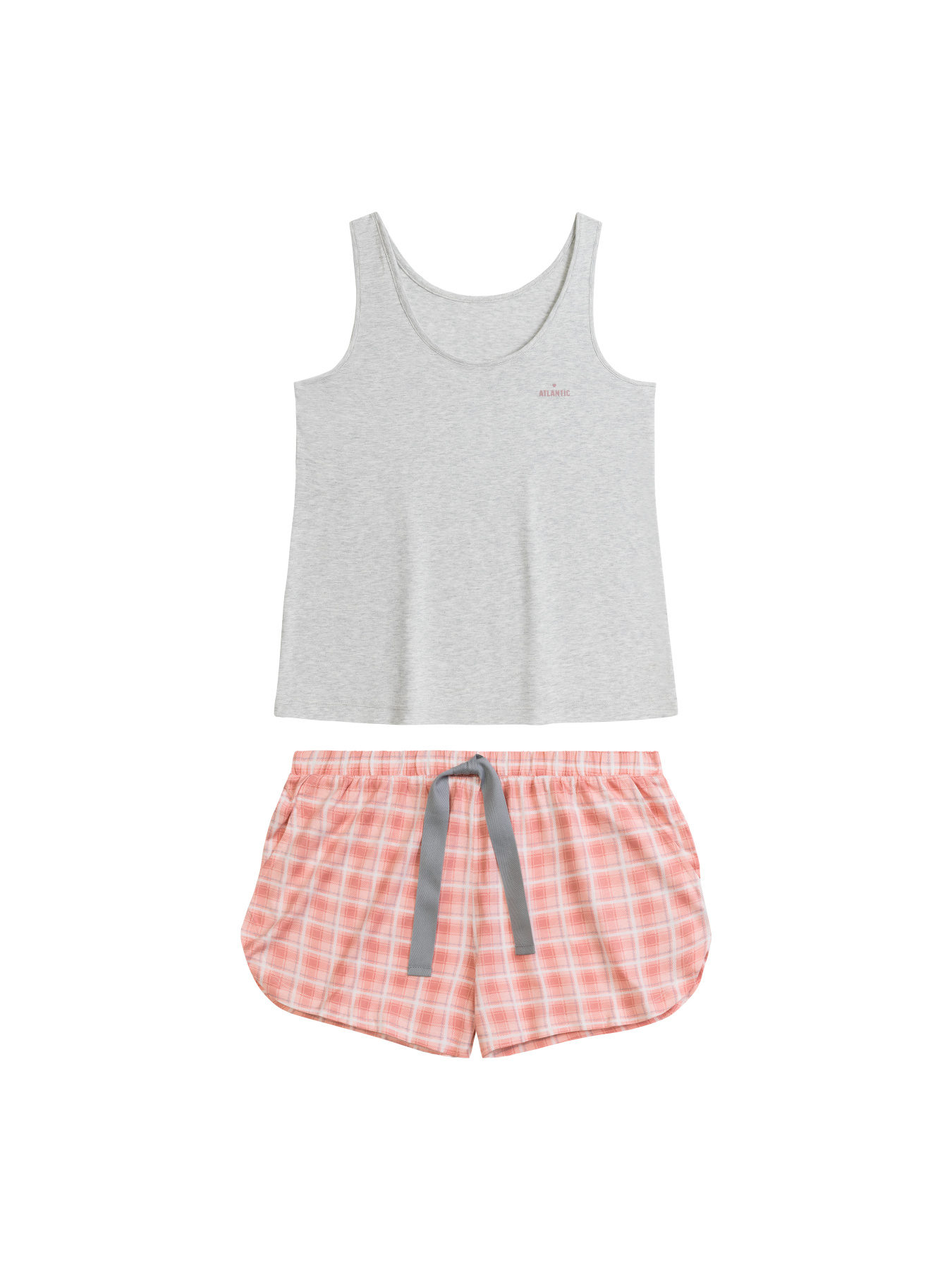 Пижама Atlantic модель NLP-492_SZMJ_ROZ Пижама Atlantic модель NLP-492_SZMJ_ROZ Фото