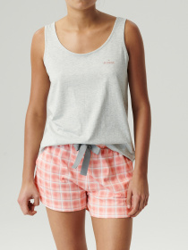 Пижама Atlantic модель NLP-492_SZMJ_ROZ Пижама Atlantic модель NLP-492_SZMJ_ROZ Фото