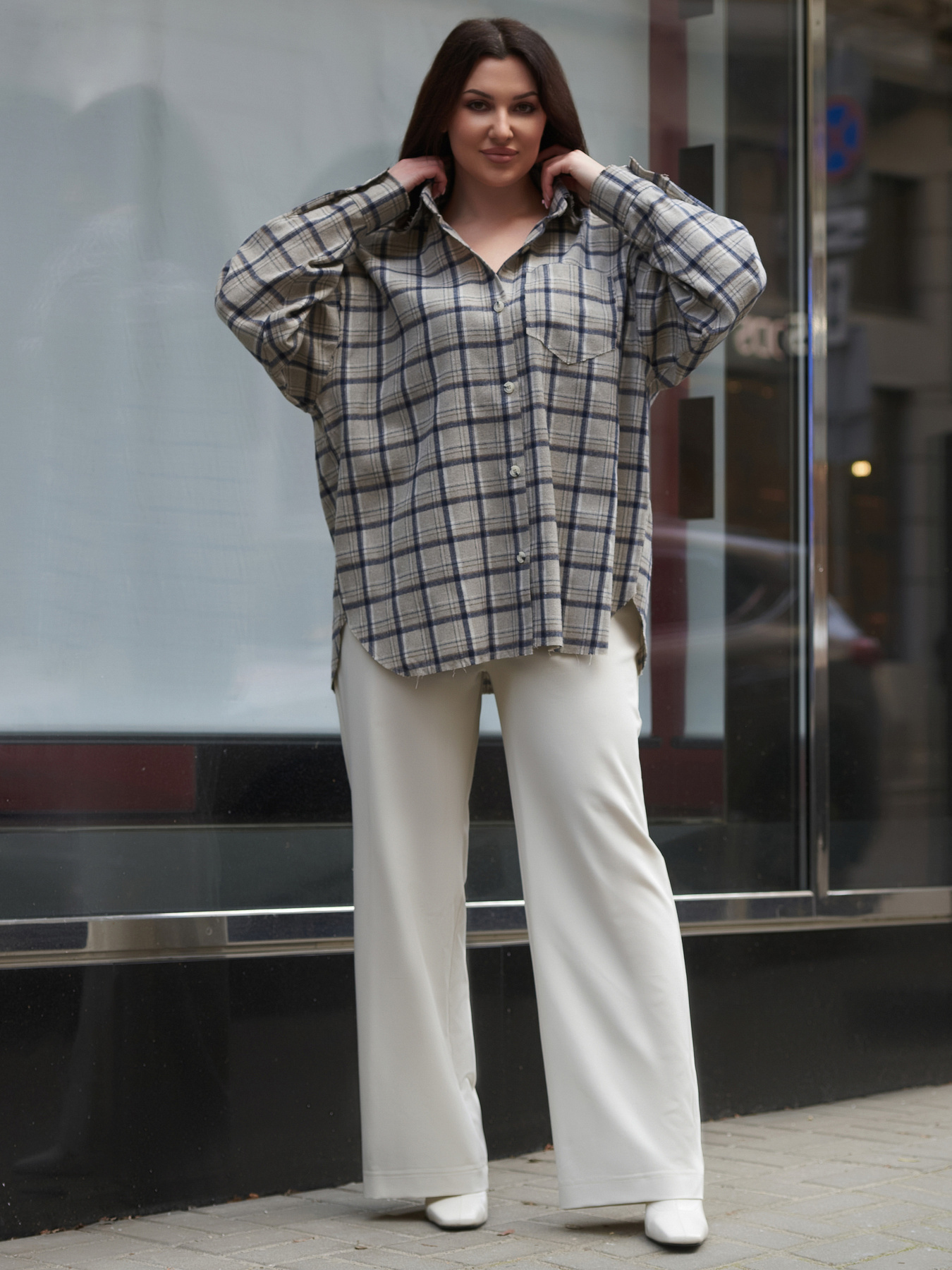 Рубашка Jadone Fashion модель Sorochka_Rani_bejN Фото