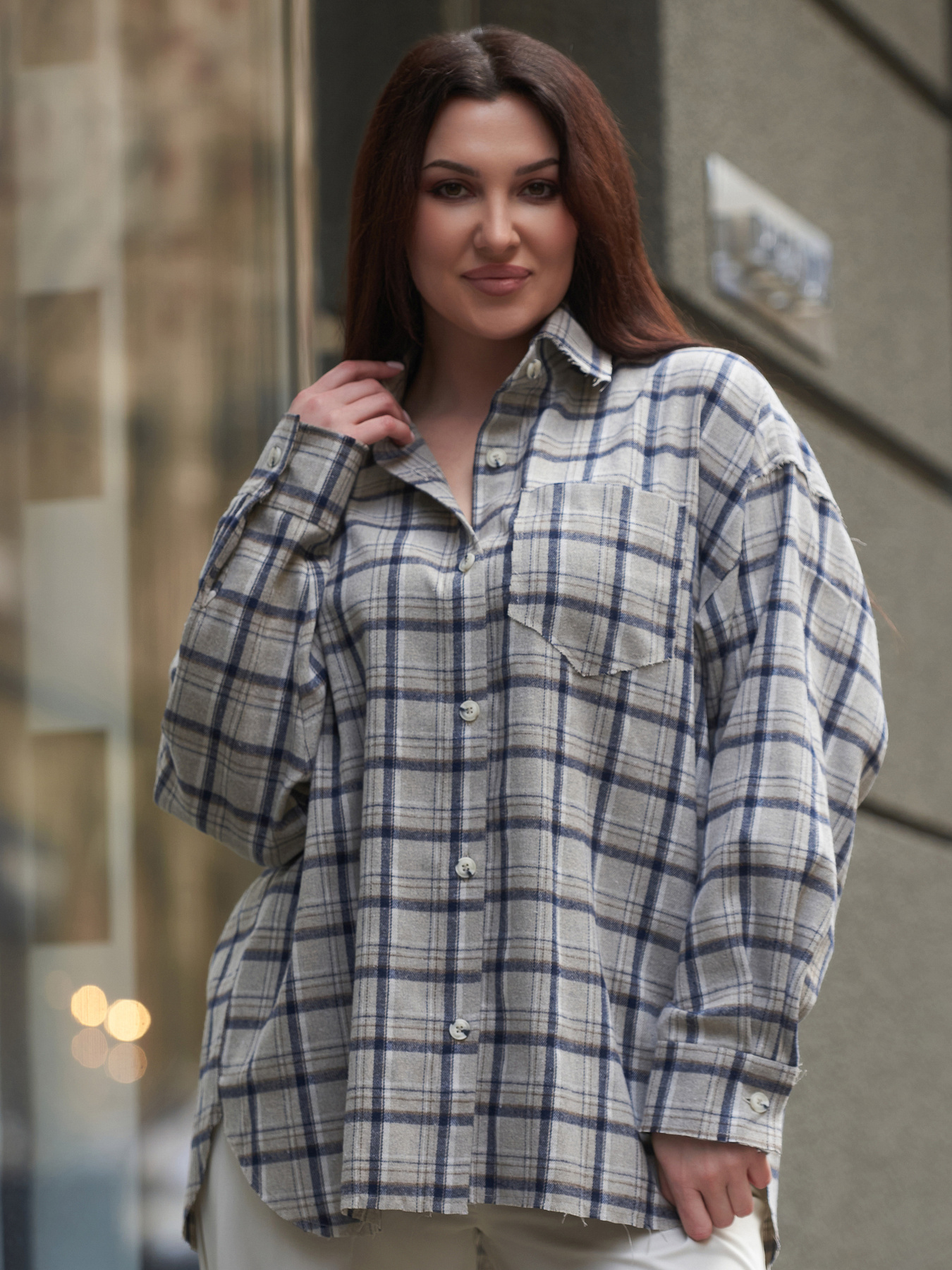 Сорочка повсякденна Jadone Fashion модель Sorochka_Rani_bejN Фото