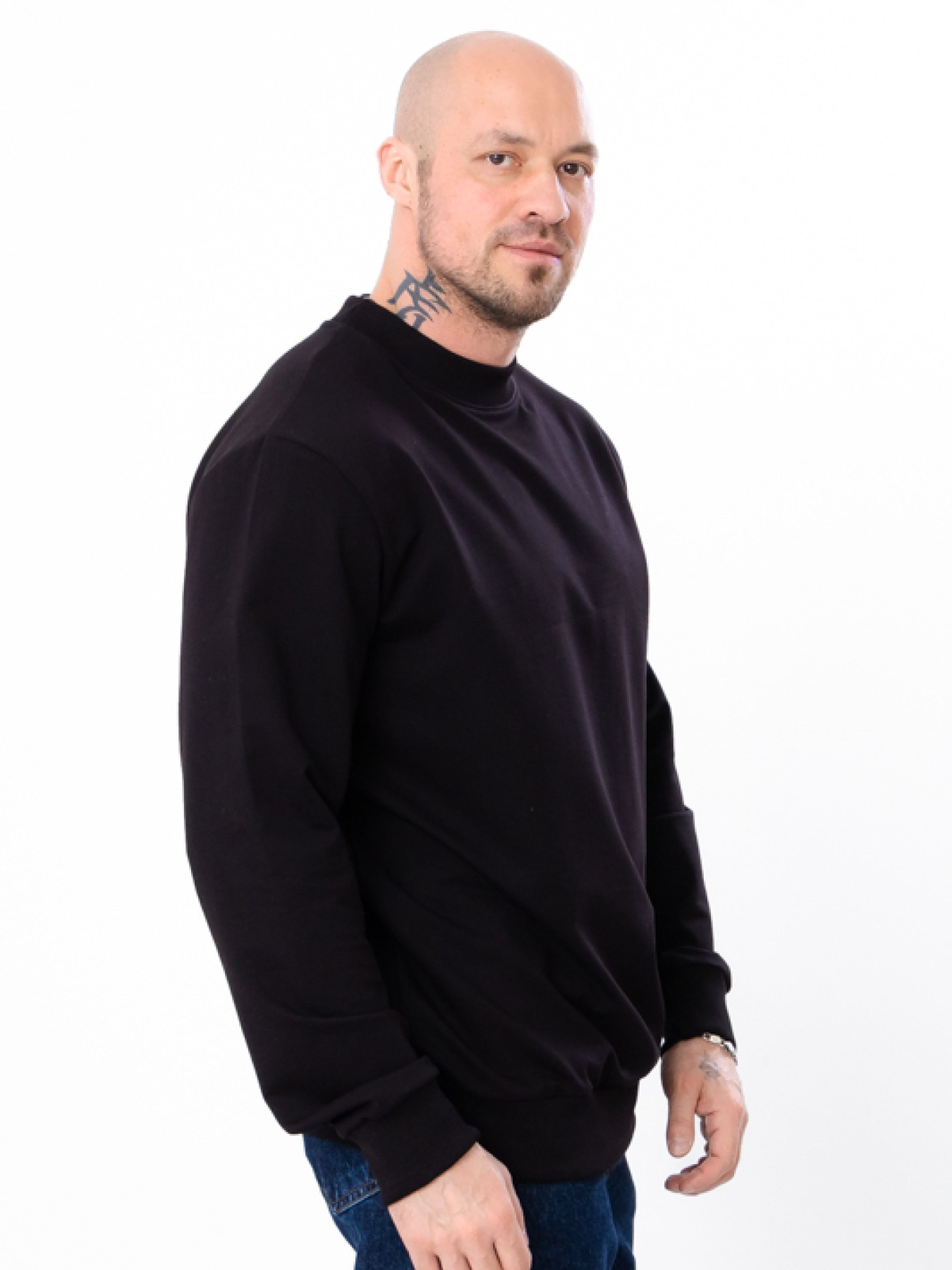 Світшот Носи своє модель 8167-057-chornij Фото