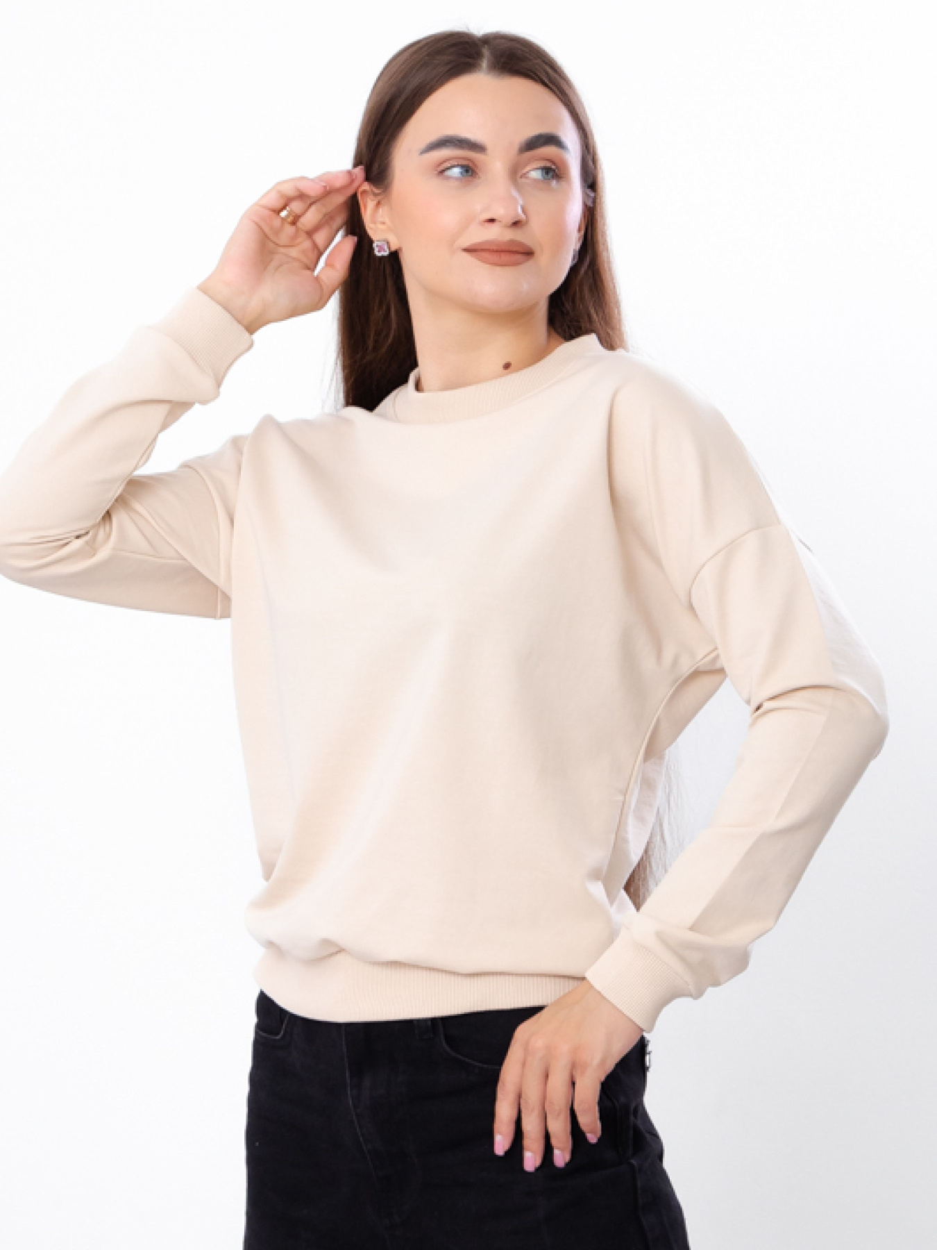 Світшот Носи своє модель 8175-057-kremovij Фото