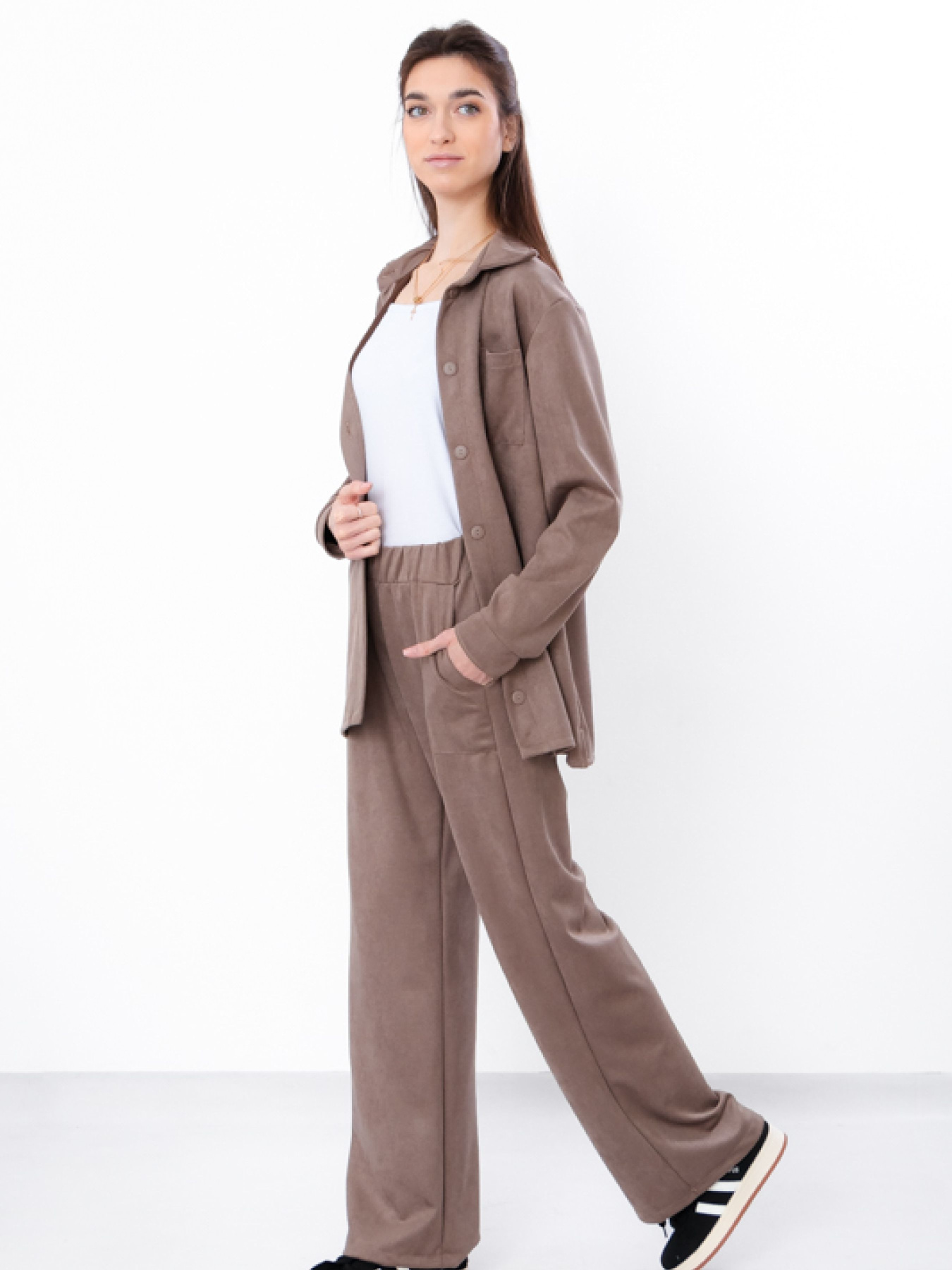 Повседневный костюм Носи своє модель 3405-047-mokko Фото