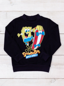 Світшот Носи своє модель 6069-057-33-4-chornilxno-sinj-gubka-bob Фото