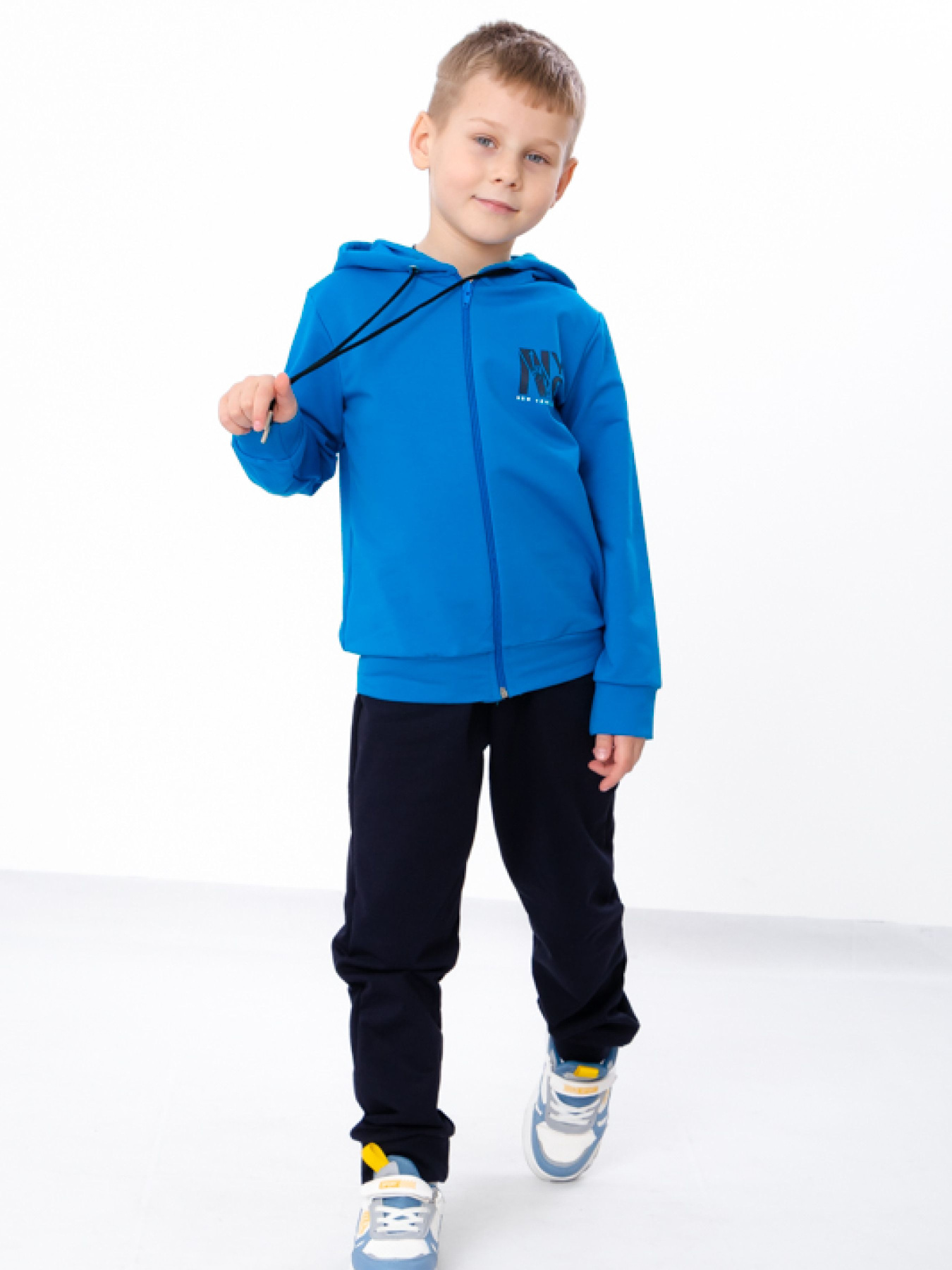 Спортивный костюм Носи своє модель 6018-057-33-bryuzova-blakitx-new-york Фото