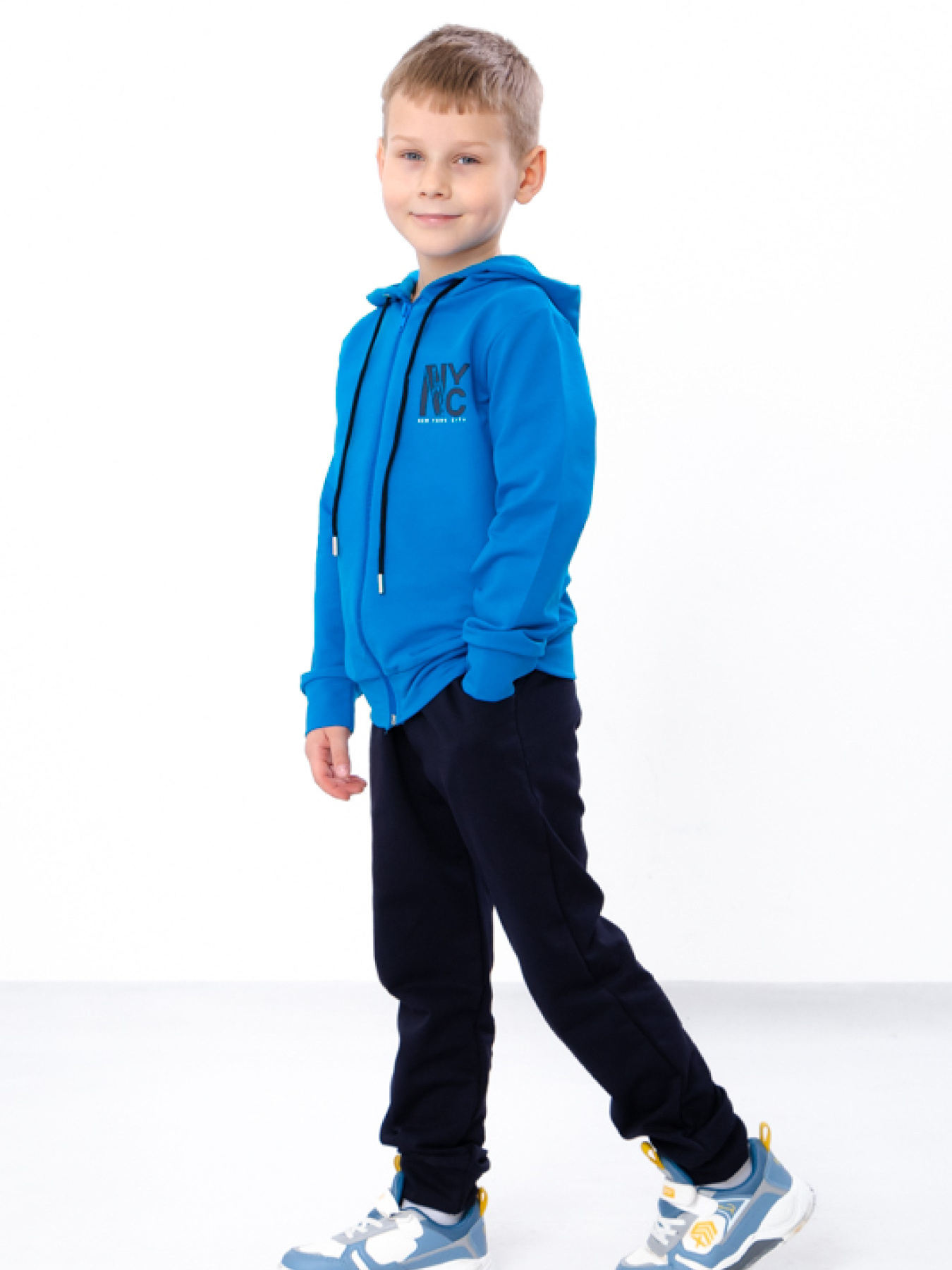 Спортивный костюм Носи своє модель 6018-057-33-bryuzova-blakitx-new-york Фото