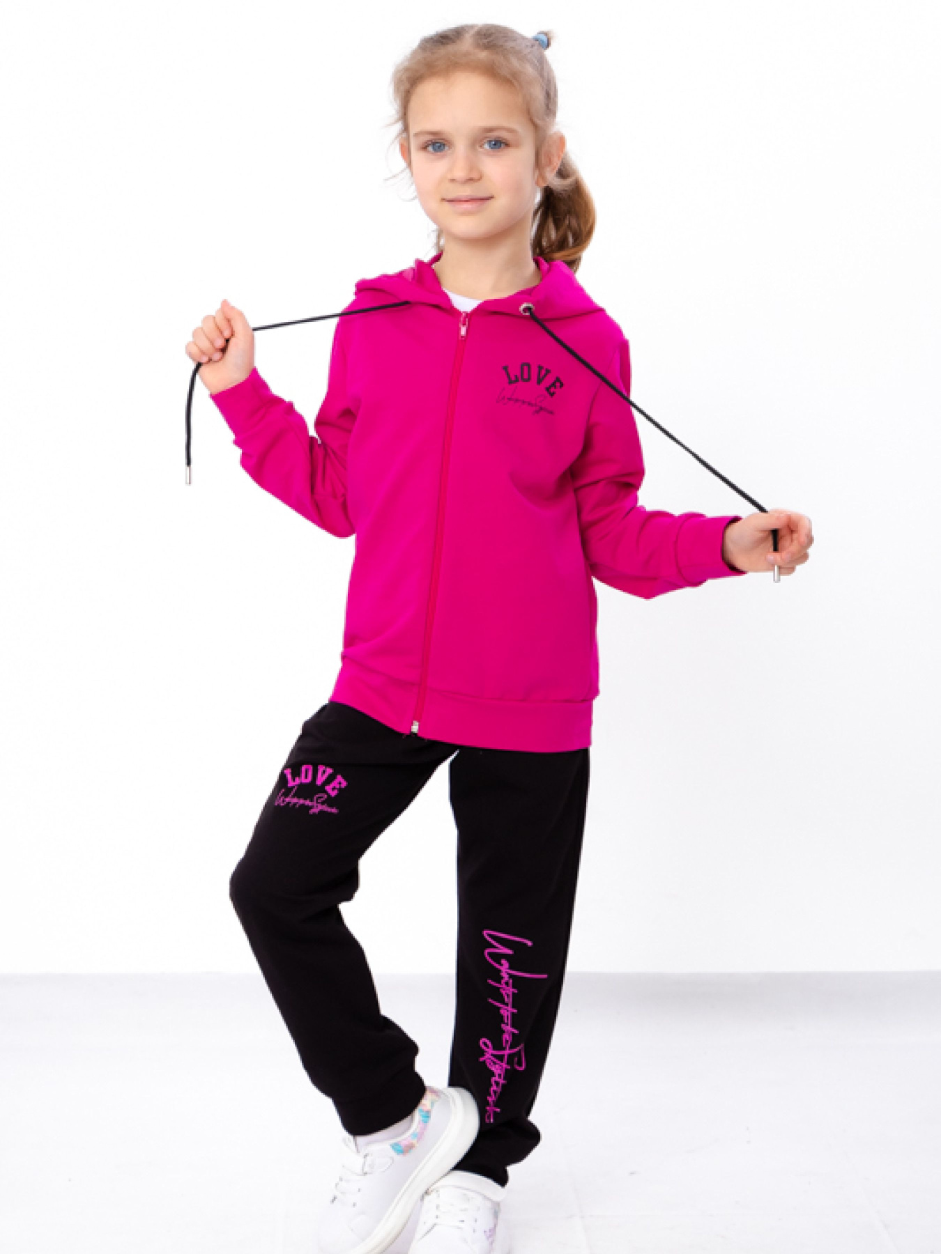 Спортивный костюм Носи своє модель 6018-057-33-2-svtlo-malinovij-love Фото