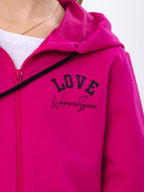 Спортивный костюм Носи своє модель 6018-057-33-2-svtlo-malinovij-love Фото