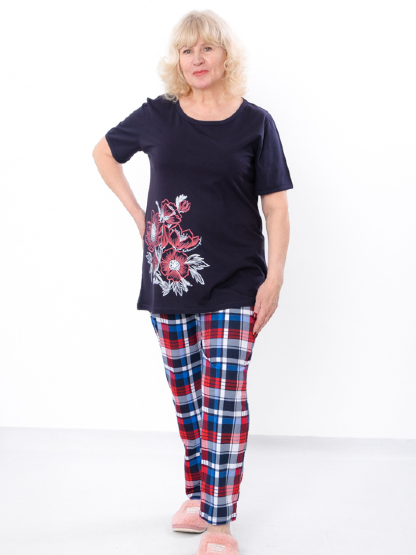 Пижама Носи своє модель 8120-002-33-kltinka-sinj-chervonij Фото