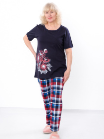 Піжама Носи своє модель 8120-002-33-kltinka-sinj-chervonij Фото