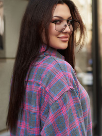 Рубашка повседневная Jadone Fashion модель Sorochka_Rani_rojevaN Фото