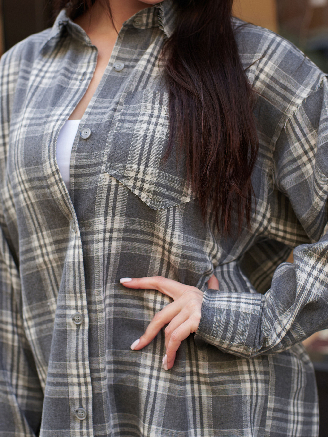 Сорочка повсякденна Jadone Fashion модель Sorochka_Rani_siraN Фото