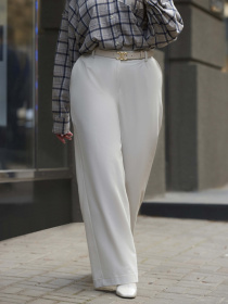 Брюки повседневные Jadone Fashion модель Bryuky_Temis_bilN Фото