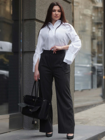 Брюки повседневные Jadone Fashion модель Bryuky_Msstery_chorN Фото