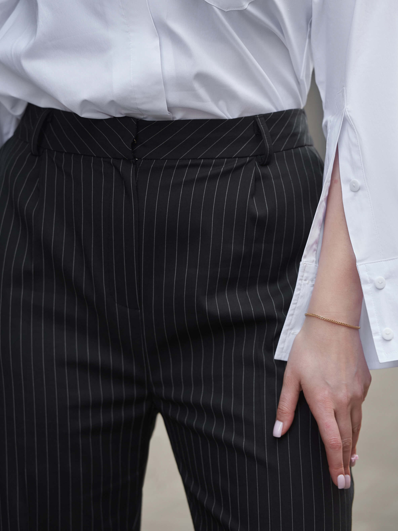 Повсякденні штани Jadone Fashion модель Bryuky_Msstery_chorN Фото