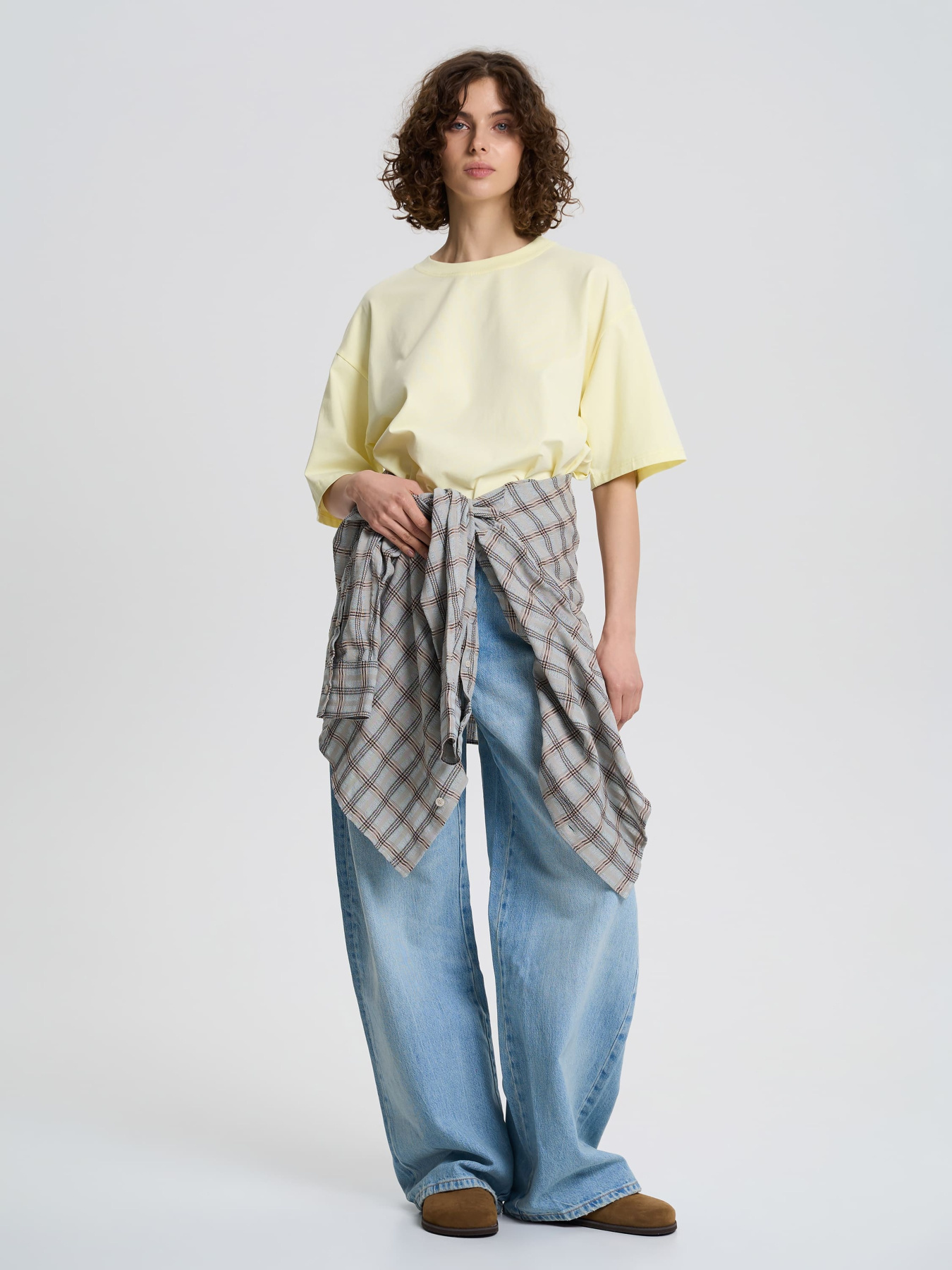 Футболка Роза модель 231105_yellow Фото