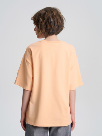 Футболка Роза модель 231105_peach Фото