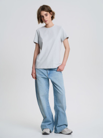 Футболка Роза модель 231107_light_grey Фото