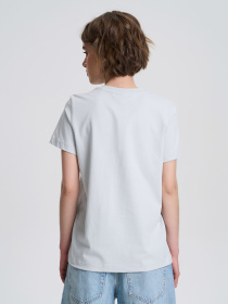 Футболка Роза модель 231107_light_grey Фото