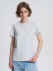 Футболка Роза модель 231107_light_grey Фото