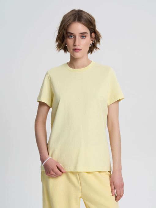 Футболка Роза модель 231107_yellow Фото