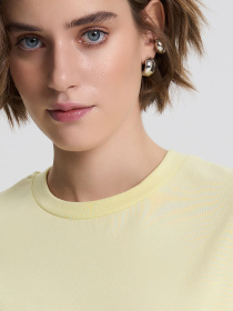 Футболка Роза модель 231107_yellow Футболка Роза модель 231107_yellow Фото