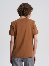 Футболка Роза модель 231104_light_brown Фото