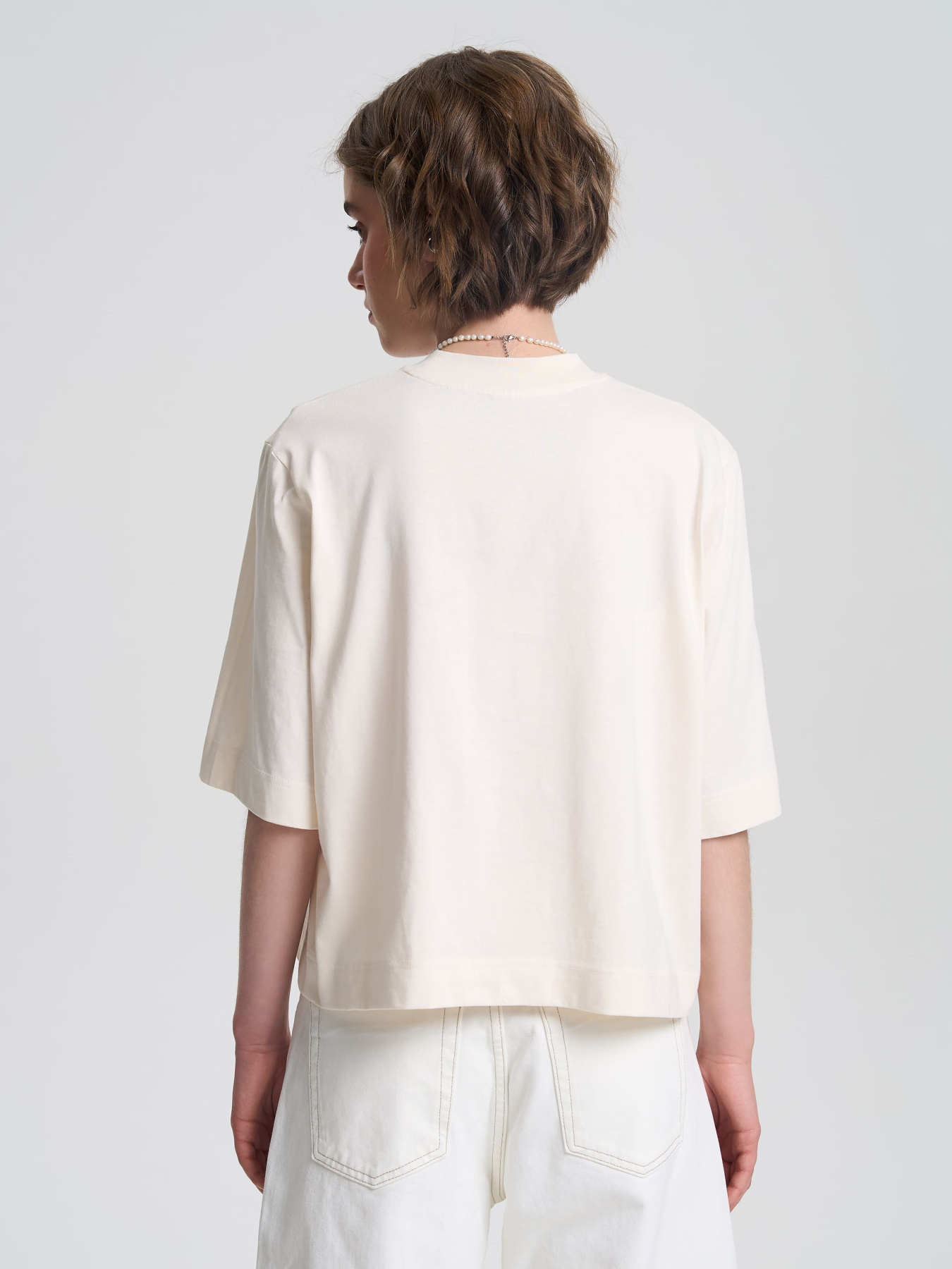 Футболка Роза модель 240603_gardenia Футболка Роза модель 240603_gardenia Фото