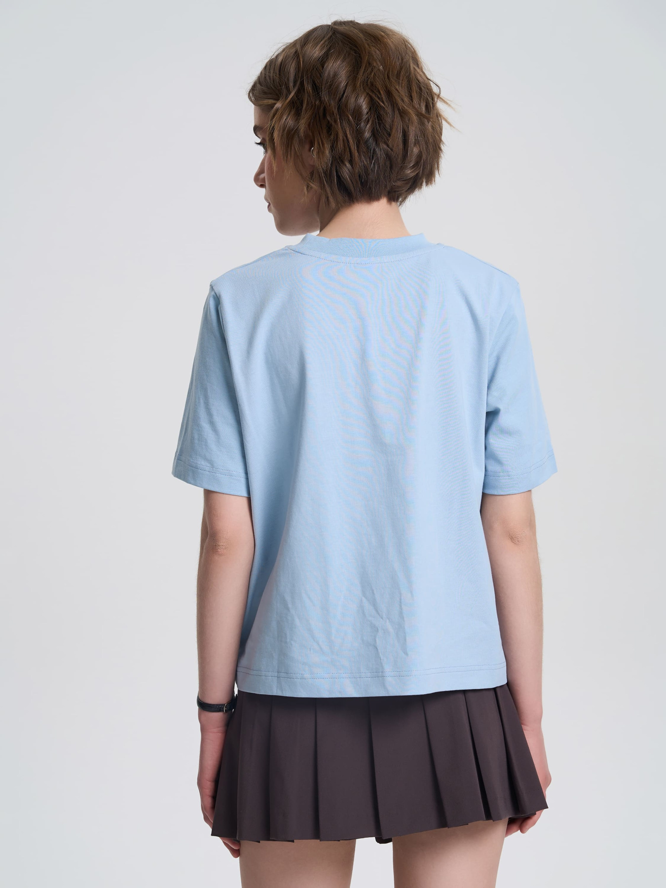 Футболка Роза модель 240604_blue Фото