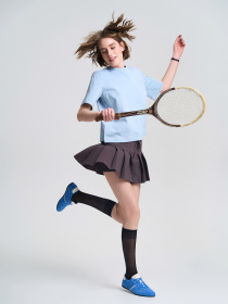 Футболка Роза модель 240604_blue Фото