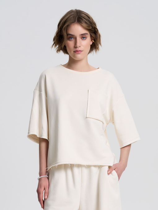 Футболка Роза модель 240607_gardenia Фото