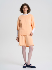 Футболка Роза модель 240607_peach Фото