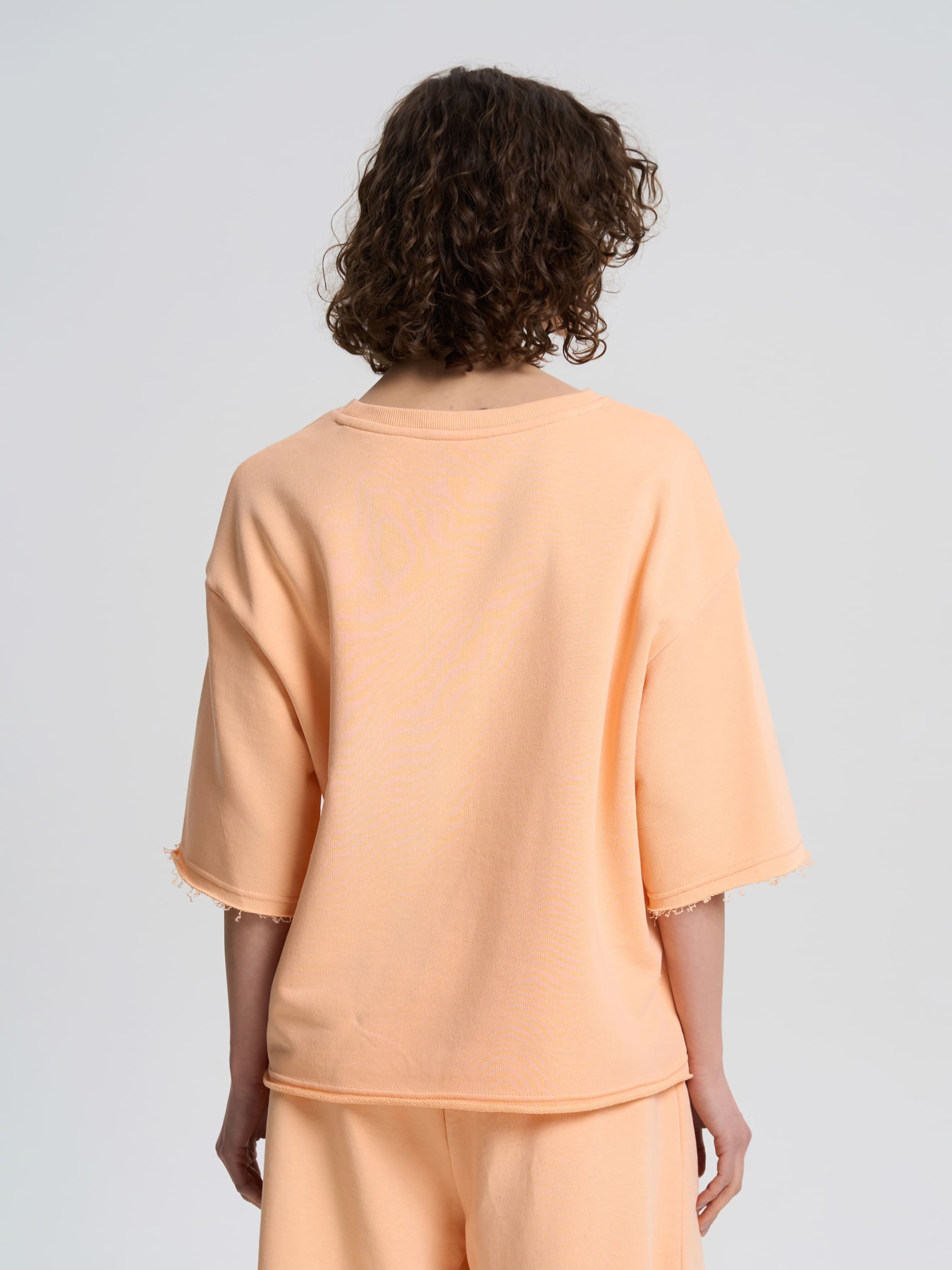 Футболка Роза модель 240607_peach Фото