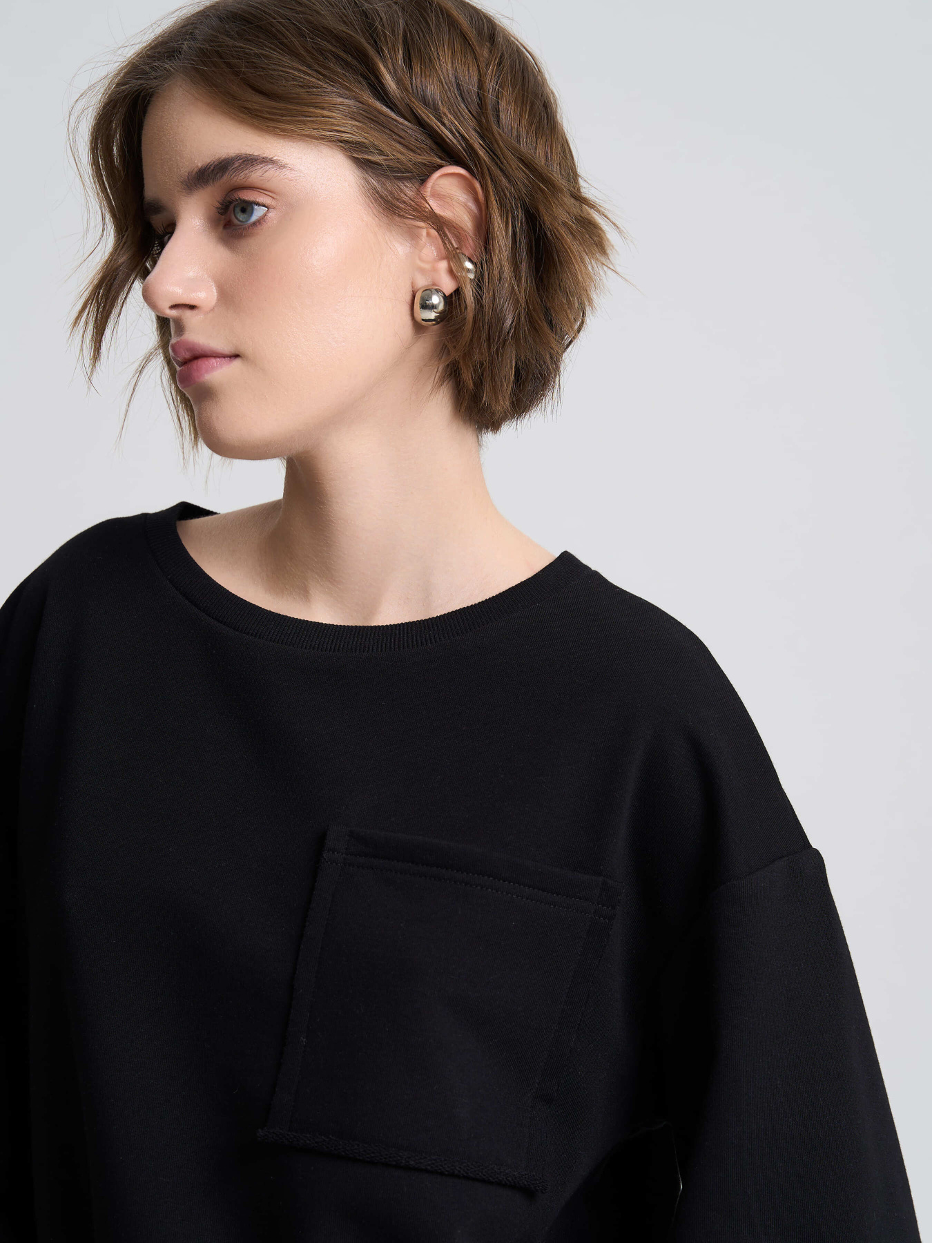 Футболка Роза модель 240607_black Футболка Роза модель 240607_black Фото