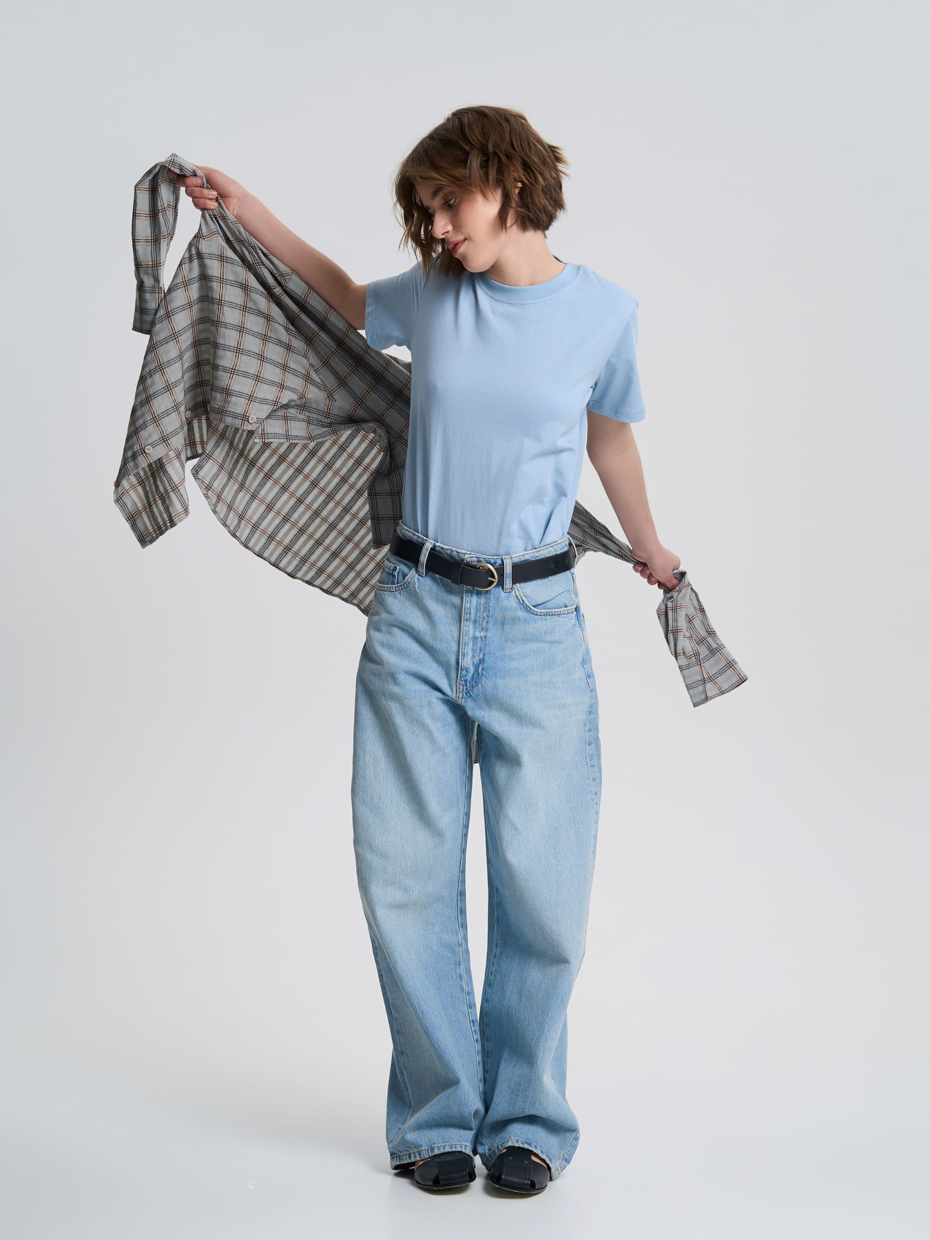 Футболка Роза модель 231104_navy Фото