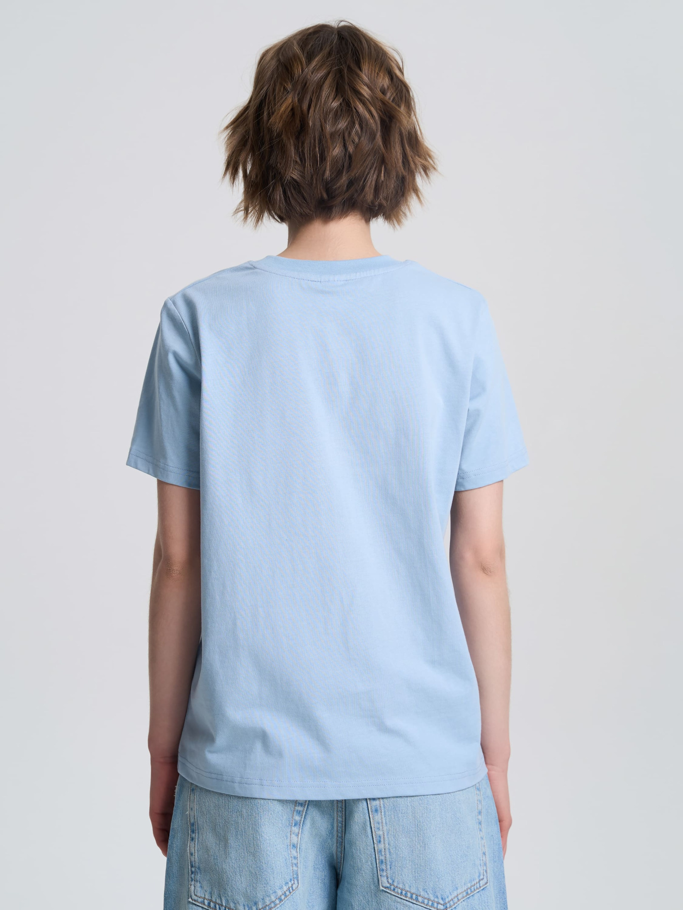 Футболка Роза модель 231104_navy Фото