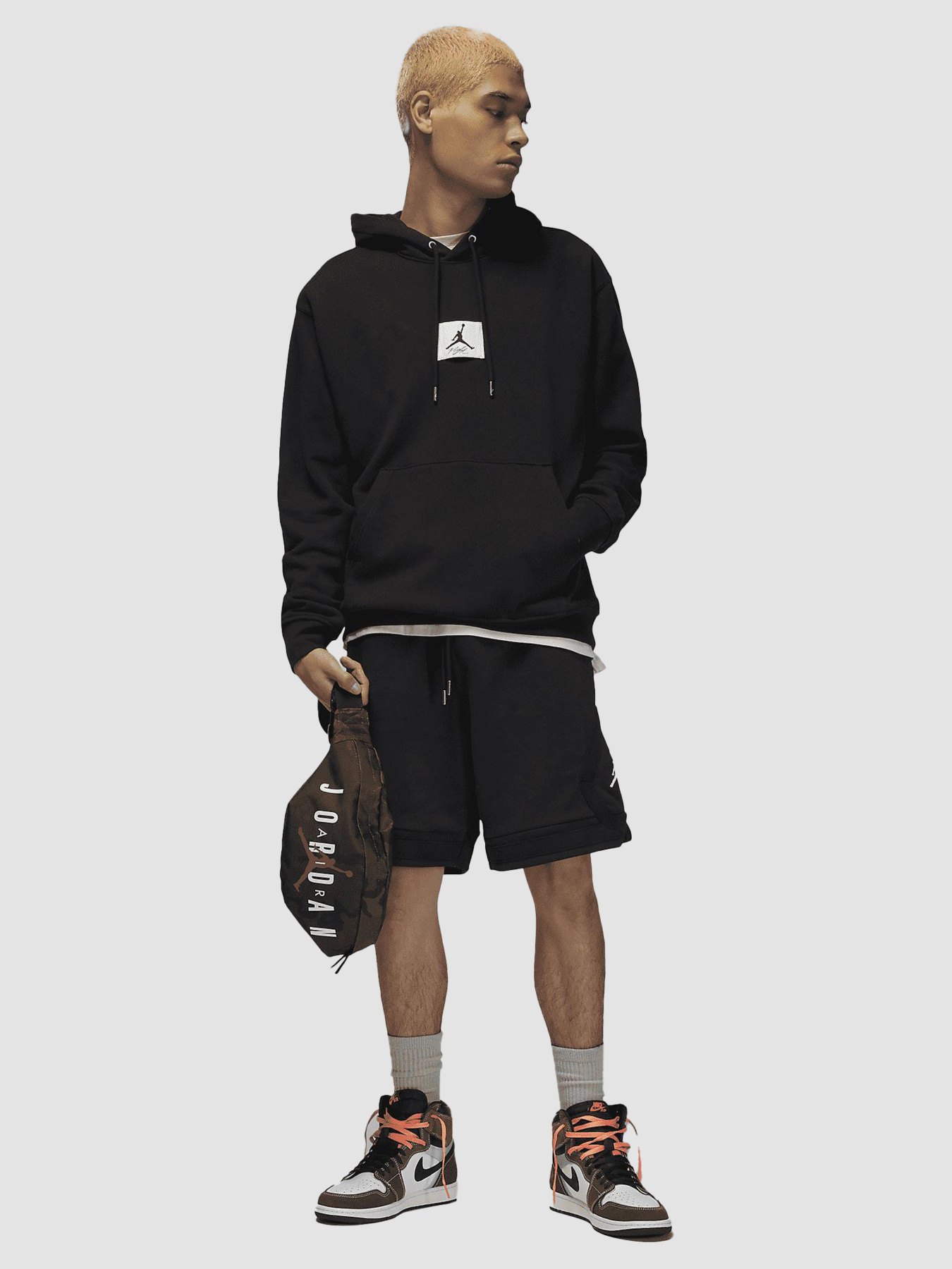 Худи Jordan M J Ess Stmt Flc Po модель DQ7338-010 Фото